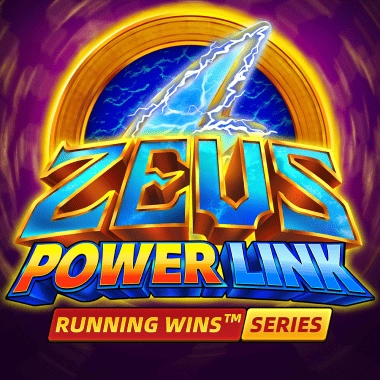 Experience the thrilling Zeus Power Link: Running Wins game tile.