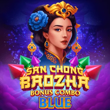 Introducing San Chong BaoZha Blue: Bonus Combo game tile.