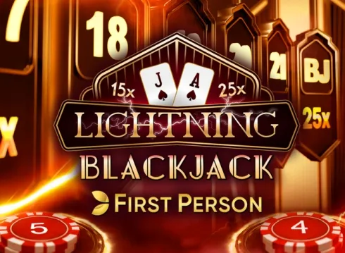 Play First Person Lightning Blackjack